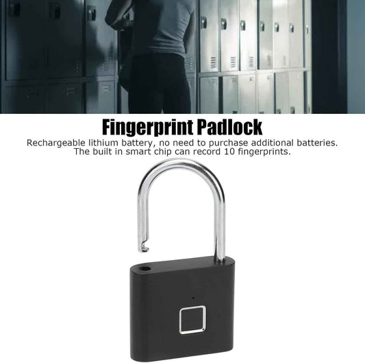 Fingerprint Padlock Hard Metal Quality Lock